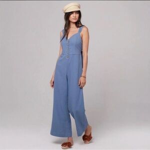 Women's Blue Jumpsuit
